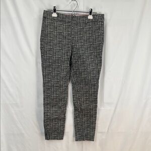 Willi Smith - Women’s Slacks - Size 4 - Black and White - Plaid